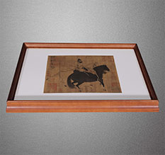 云梦书画装裱配框服务案例