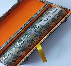 云梦书画装裱案例